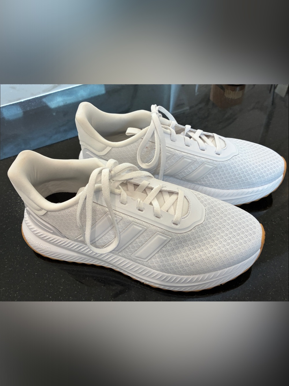adidas Originals White Athletic Running Shoes